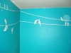Birds on Wires Mural