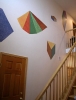 foyer & staircase shapes mural